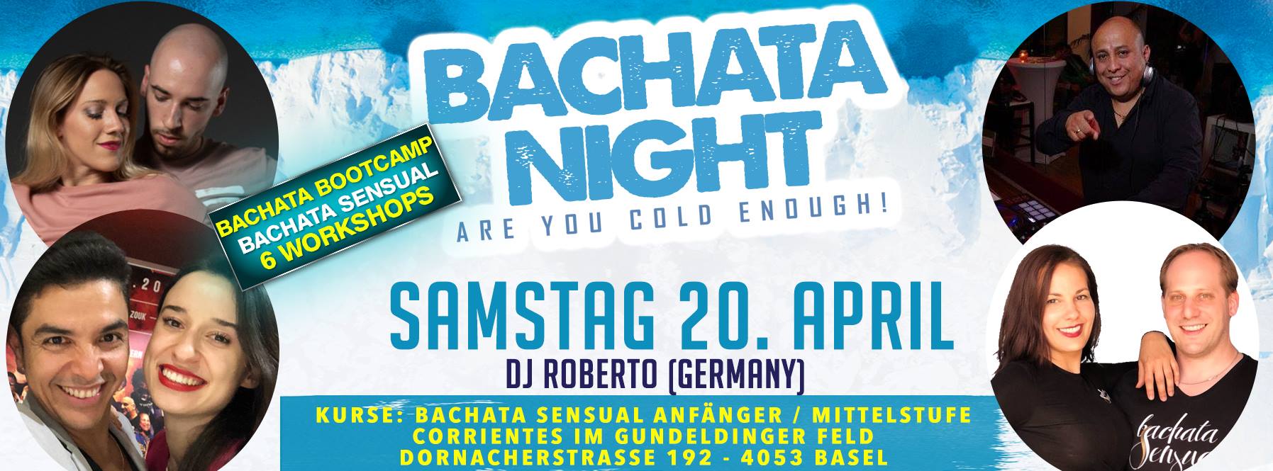 Bachata Bootcamp & Party - Samstag 20. April - Basel