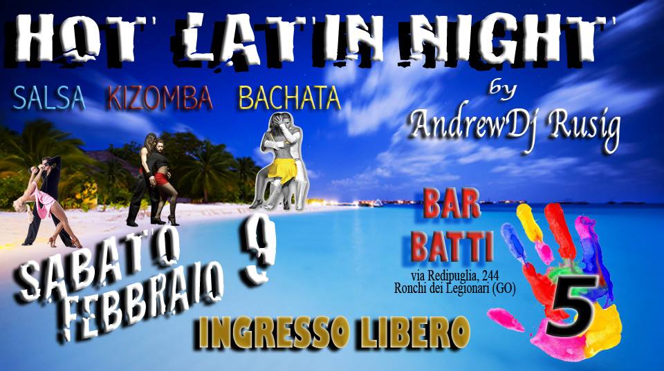 HOT LATIN NIGHT - Salsa Bachata Kizomba