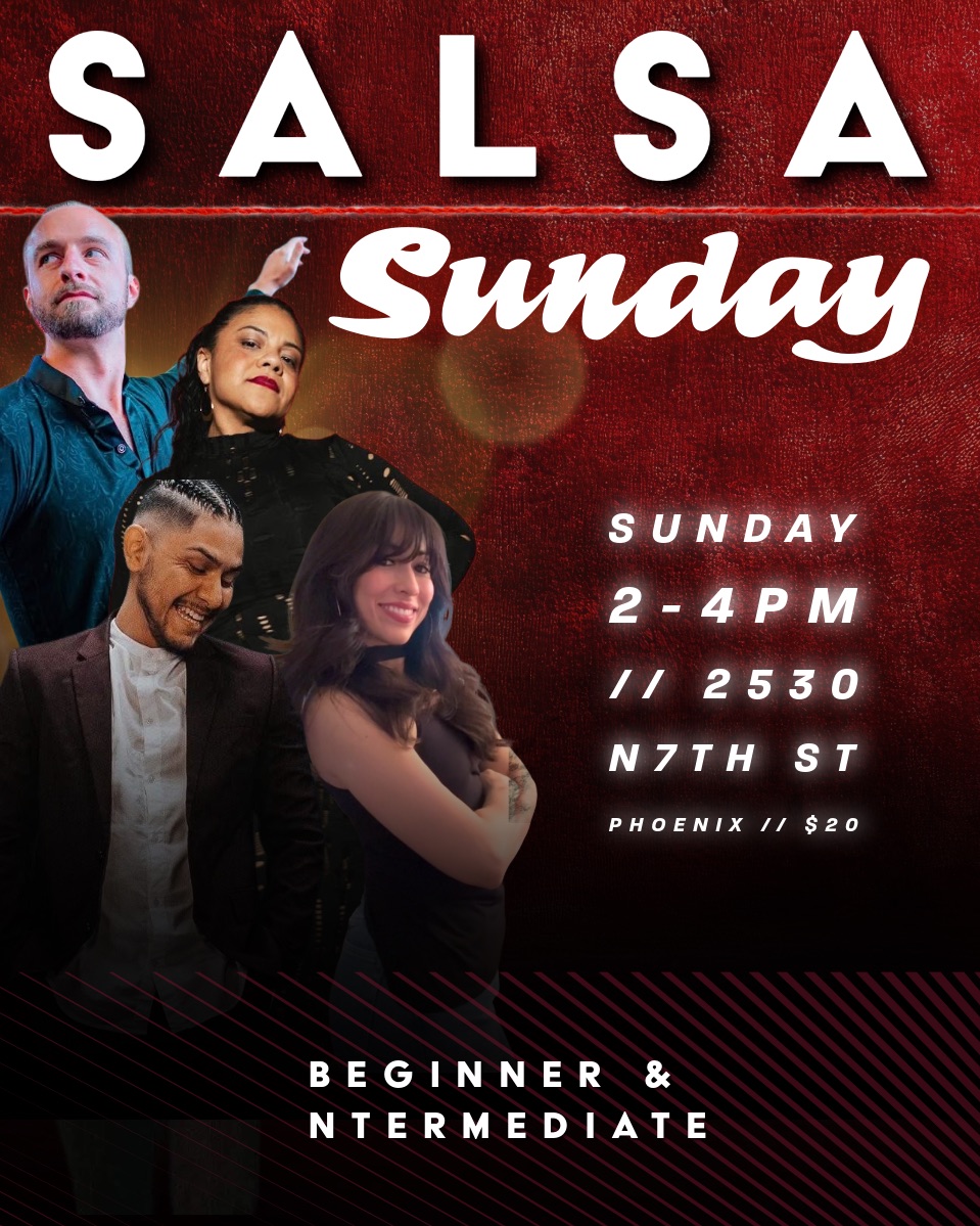Sunday Beginner Salsa with Phoenix Salsa!