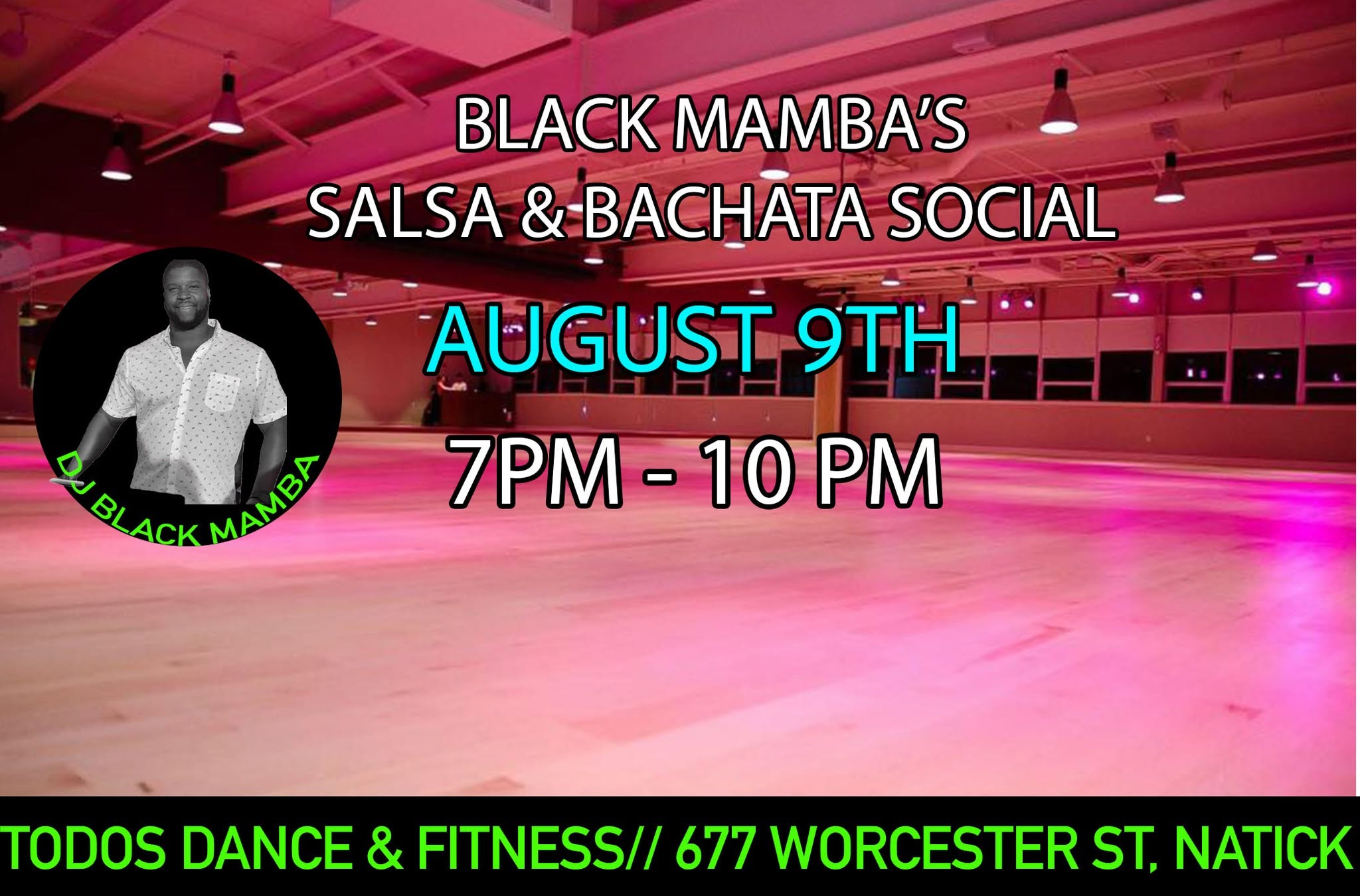 Black Mamba's Salsa and Bachata Social