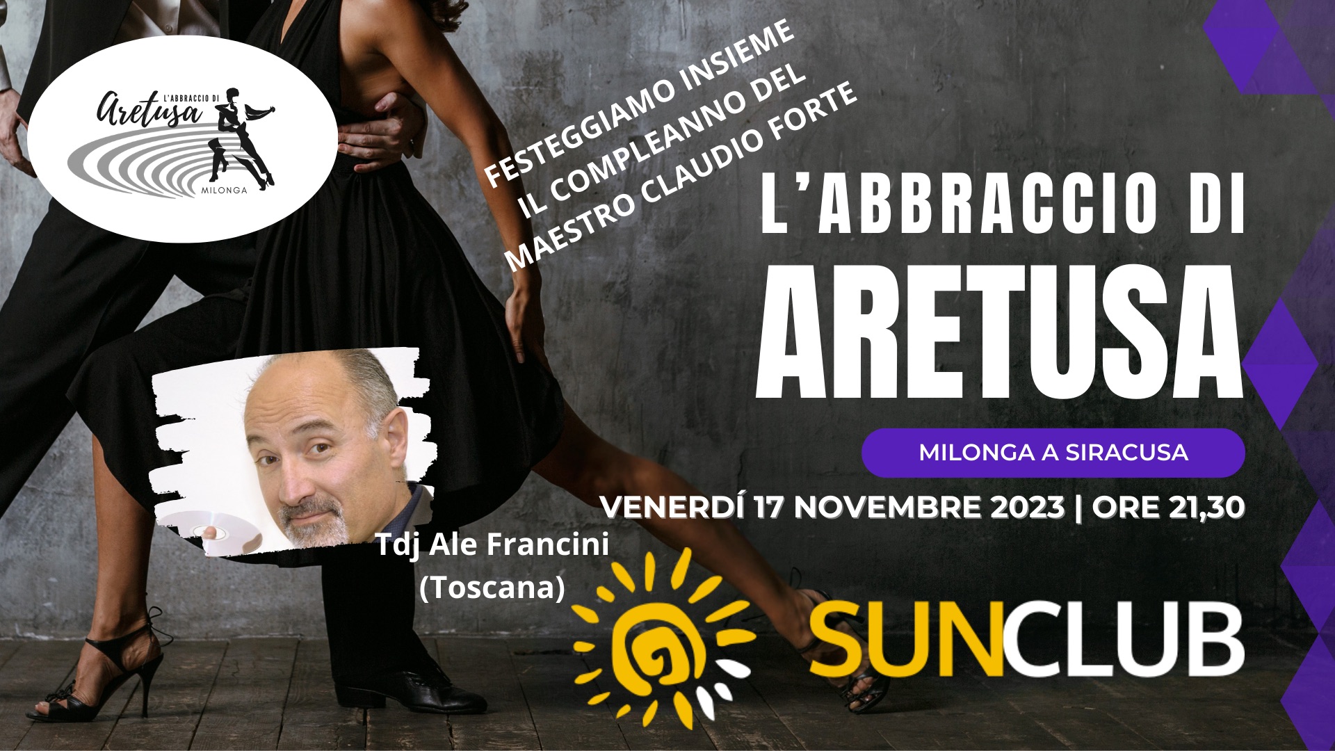 L’Abbraccio di Aretusa - Special Cumple Maestro Claudio Forte