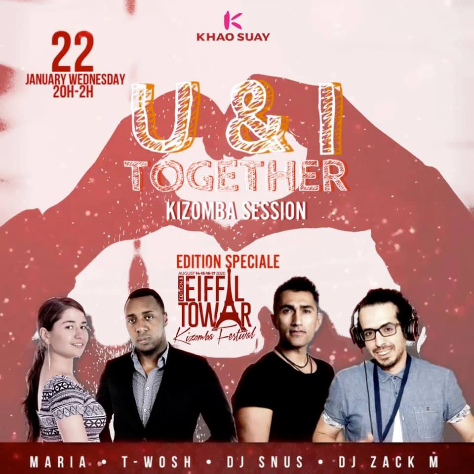 U & I TOGETHER Special EIFFEL TOWER KIZOMBA Festival