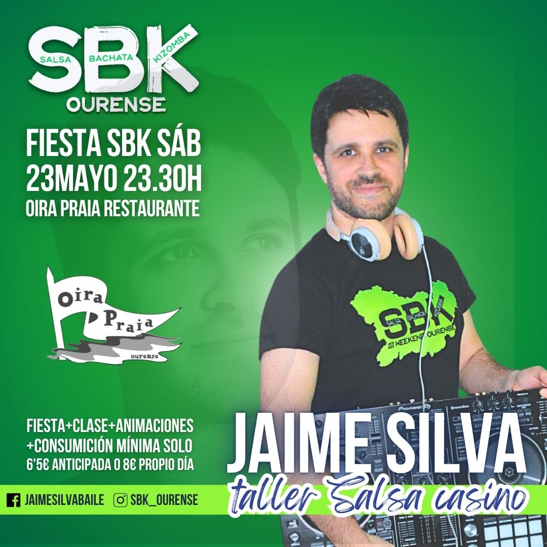 SBK Ourense con taller de SALSA CASINO con JAIME SILVA
