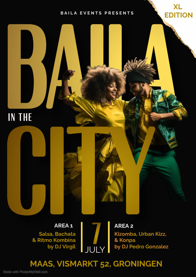 Sun. 7 7 24: BAILA In The City @ MAAS XL Edition!