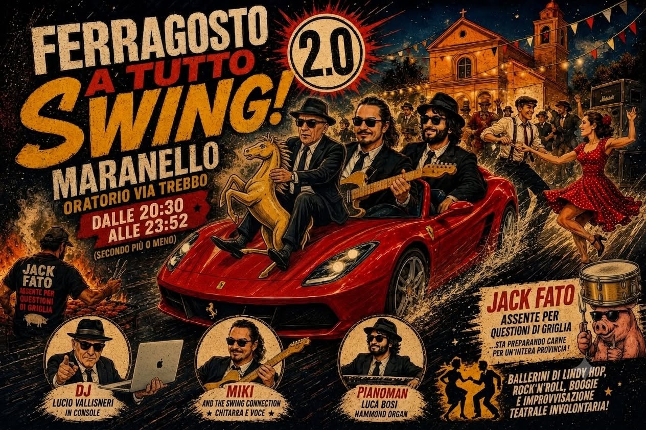 FERRAGOSTO A TUTTO SWING 2.0 - DJ LUCIO VALLISNERI + MIKI AND THE SWING CONNECTION