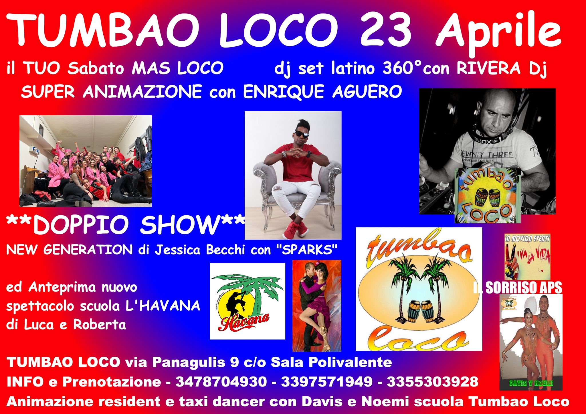 Tumbao 23 Aprile Doppio Show