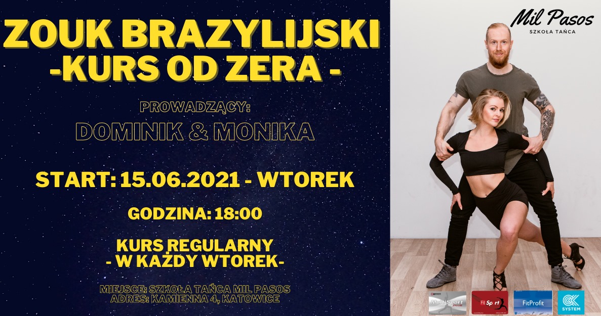 ZOUK W PARACH - NOWY KURS OD ZERA!