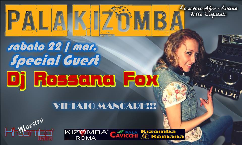 PALA KIZOMBA ** L'unico e originale sabato kizombeiro della Capitale**