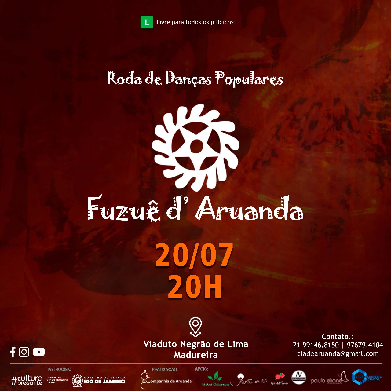 Fuzuê D'Aruanda - Roda de Jongo e danças Populares