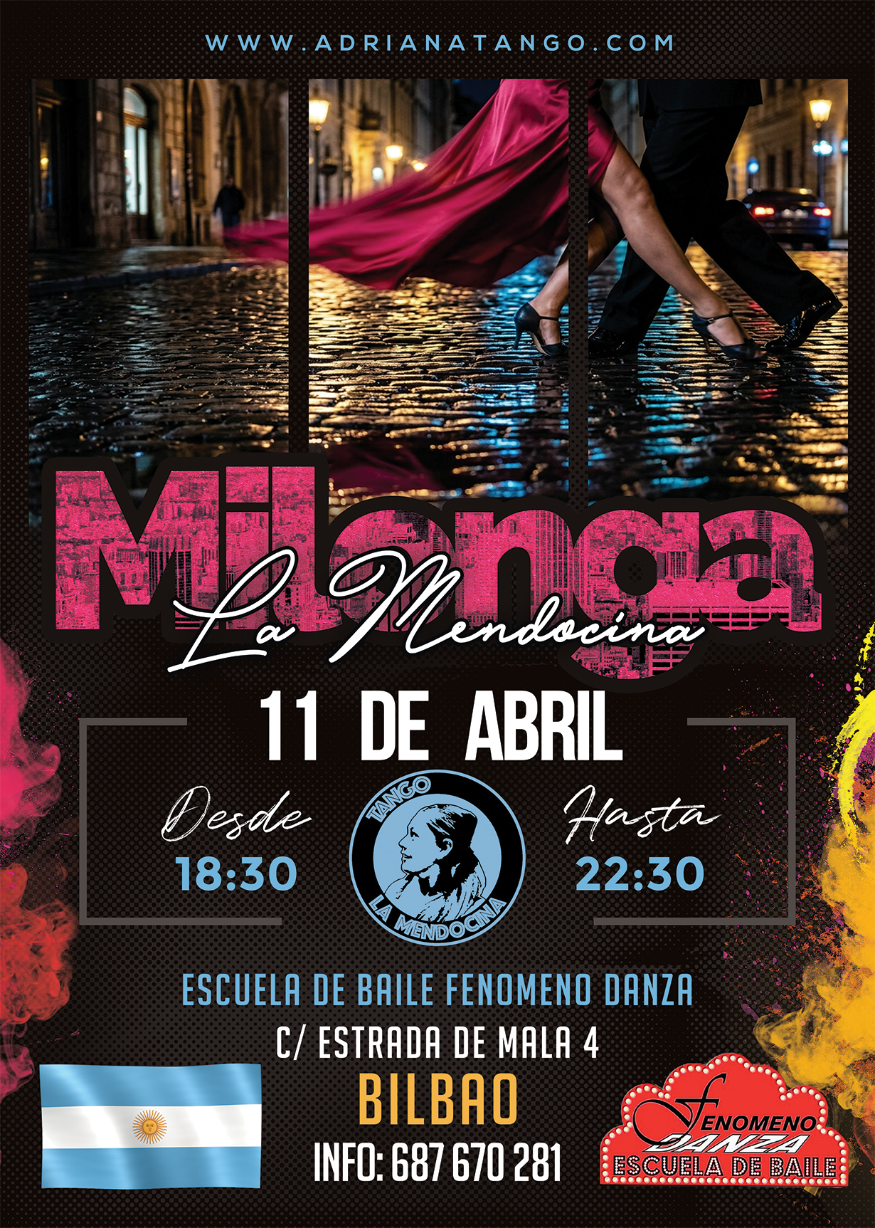 Milonga La Mendocina Abril 2026