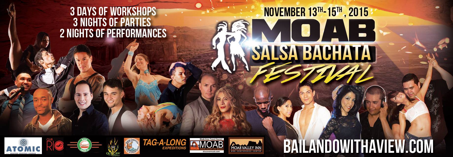 Moab Salsa Bachata Festival: Bailando With A View