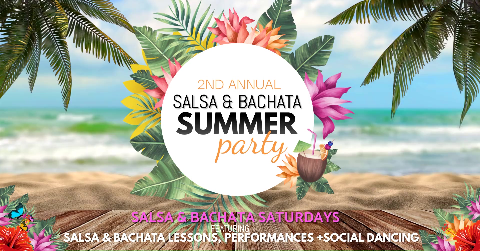 2nd Annual Salsa & Bachata Hawaiian Summer Party
