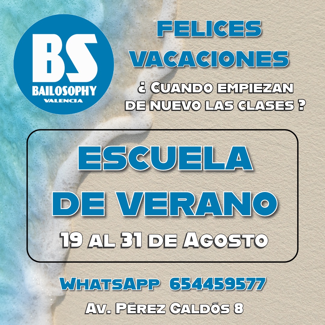 Escuela de Verano en Agosto con Bailosophy