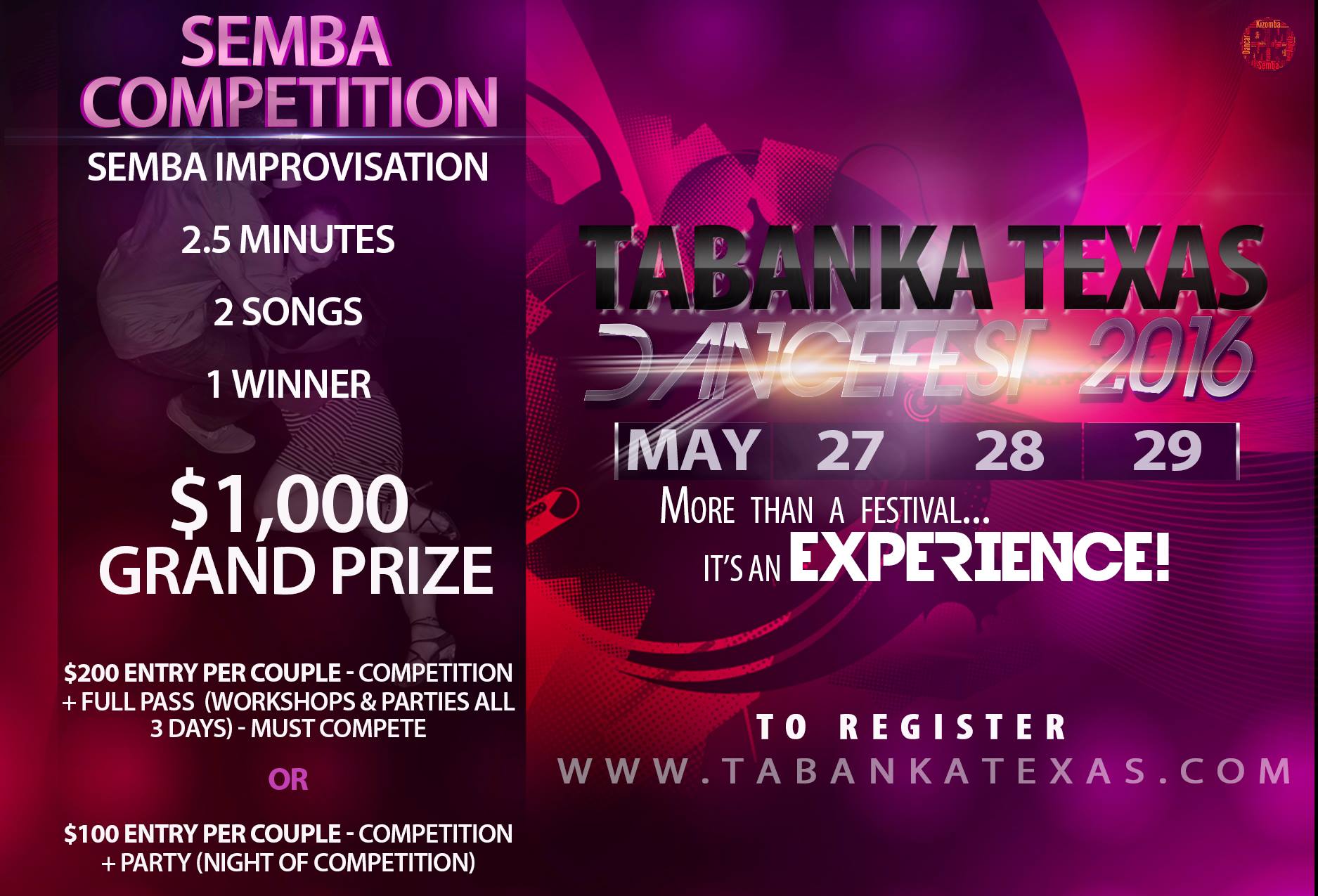 Semba Competition at Dancefest 2016