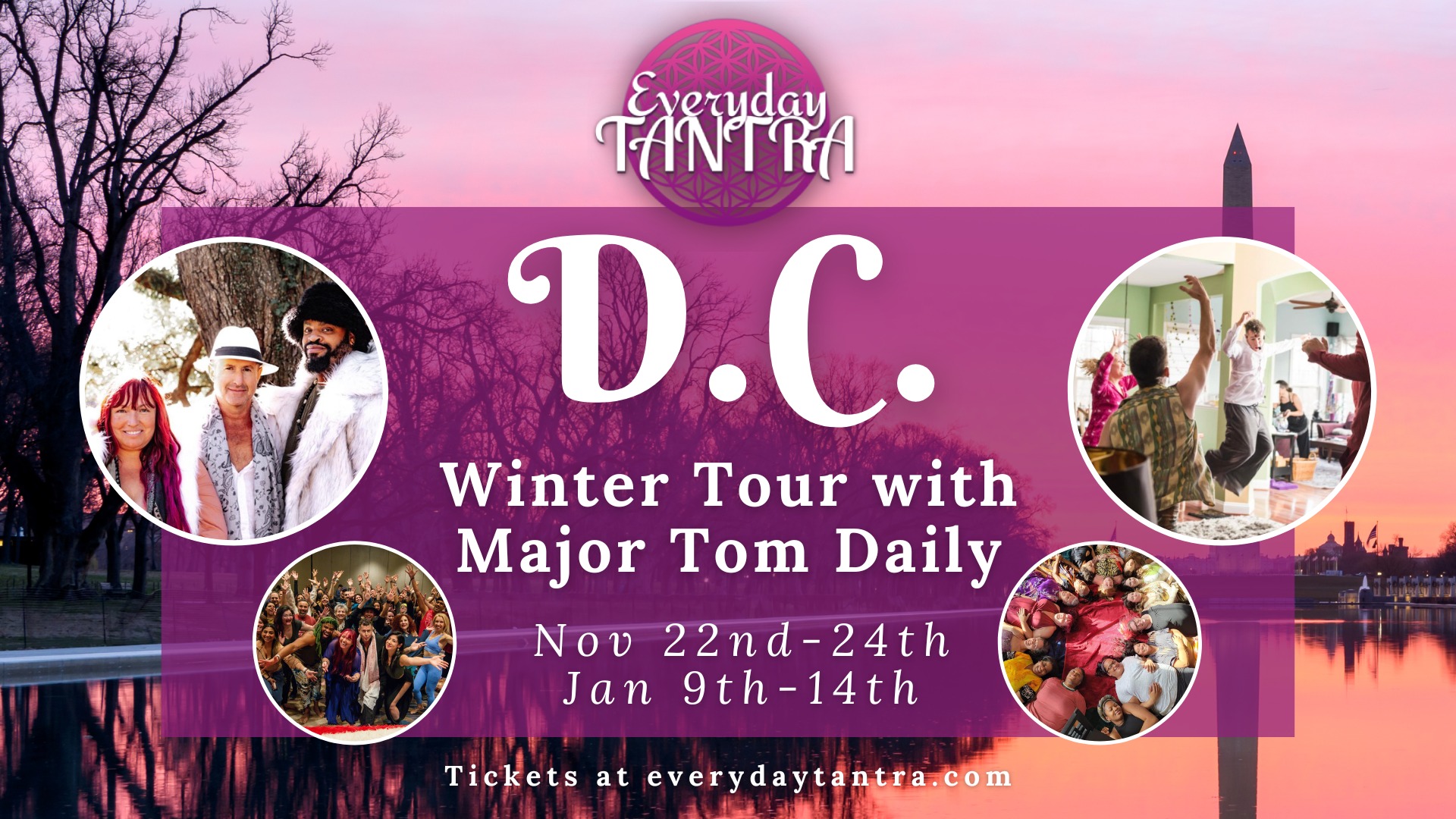 Everyday Tantra and Major Tom DC Tour