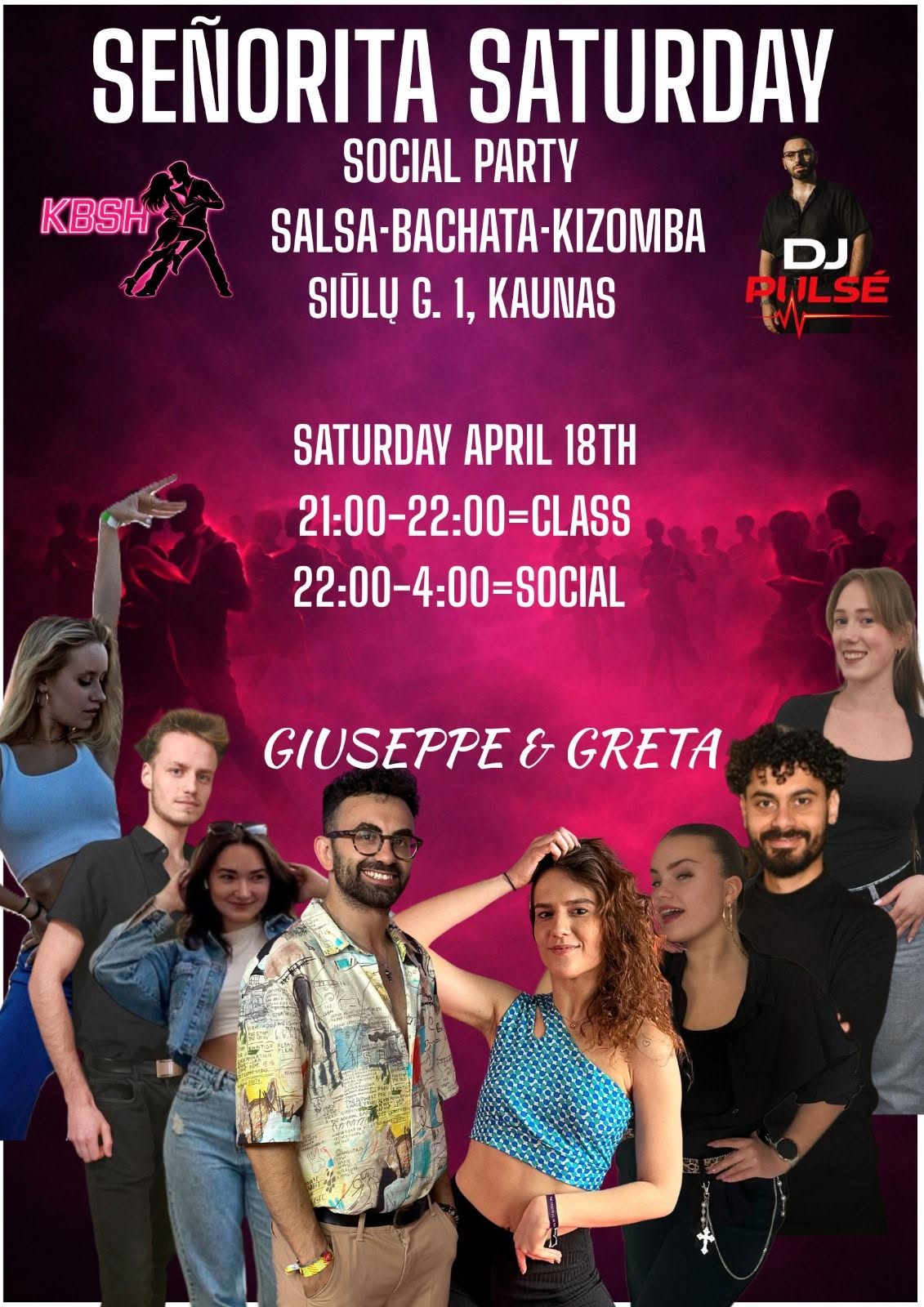 SEÑORITA SATURDAY SOCIAL PARTY