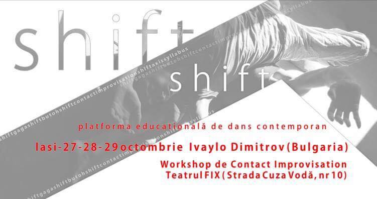 Shift-Contact Improvisation cu Ivaylo Dimitrov