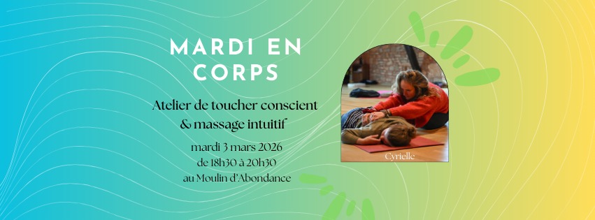 Mardi en corps: Atelier toucher conscient & massage intuitif