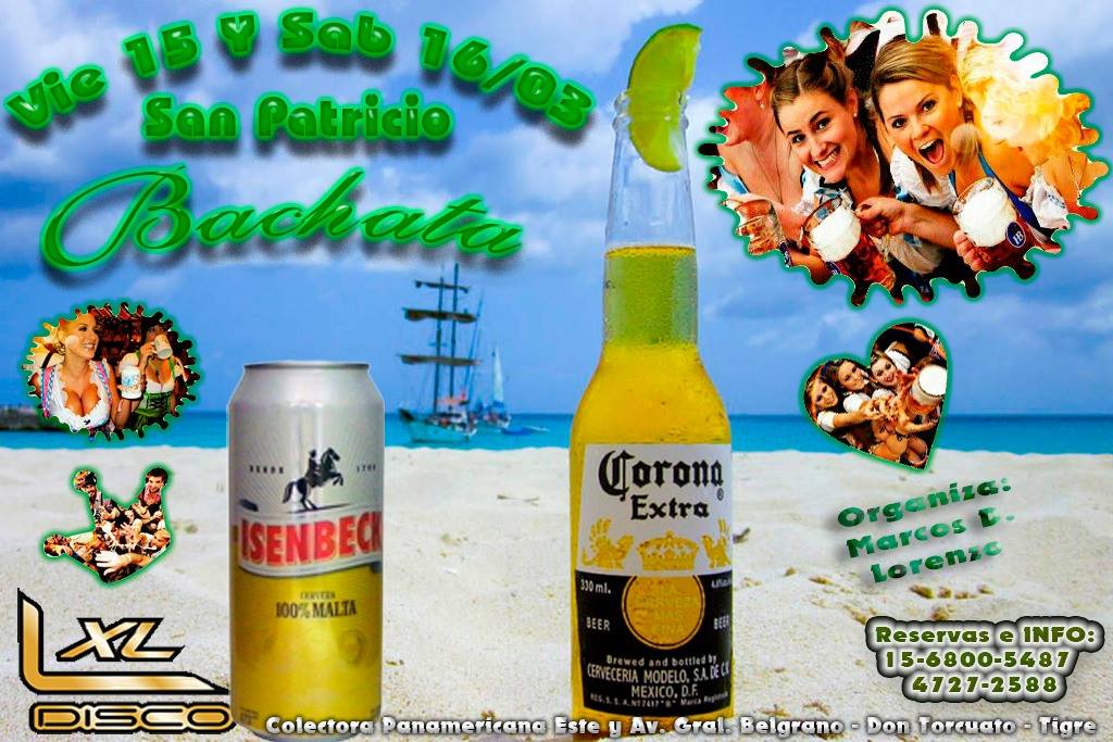 Bachata Latino XL Viernes 15 y Sábado 16