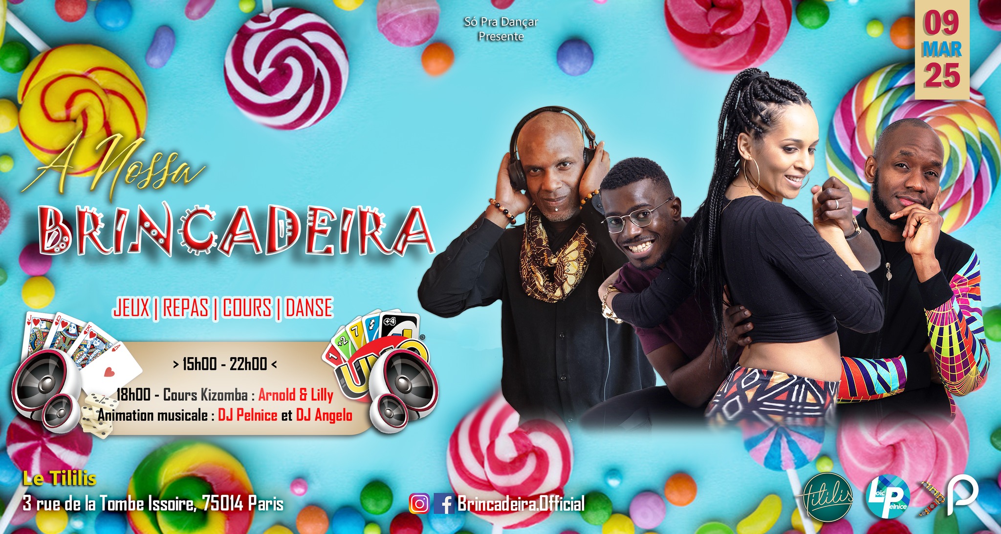 A Nossa BRINCADEIRA (Semba - Kizomba - Afro-Caraïbéen)