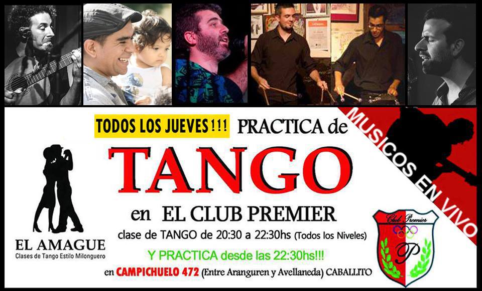 TANGO En VIVO jueves 6 10 en La Garufa de El Amague!