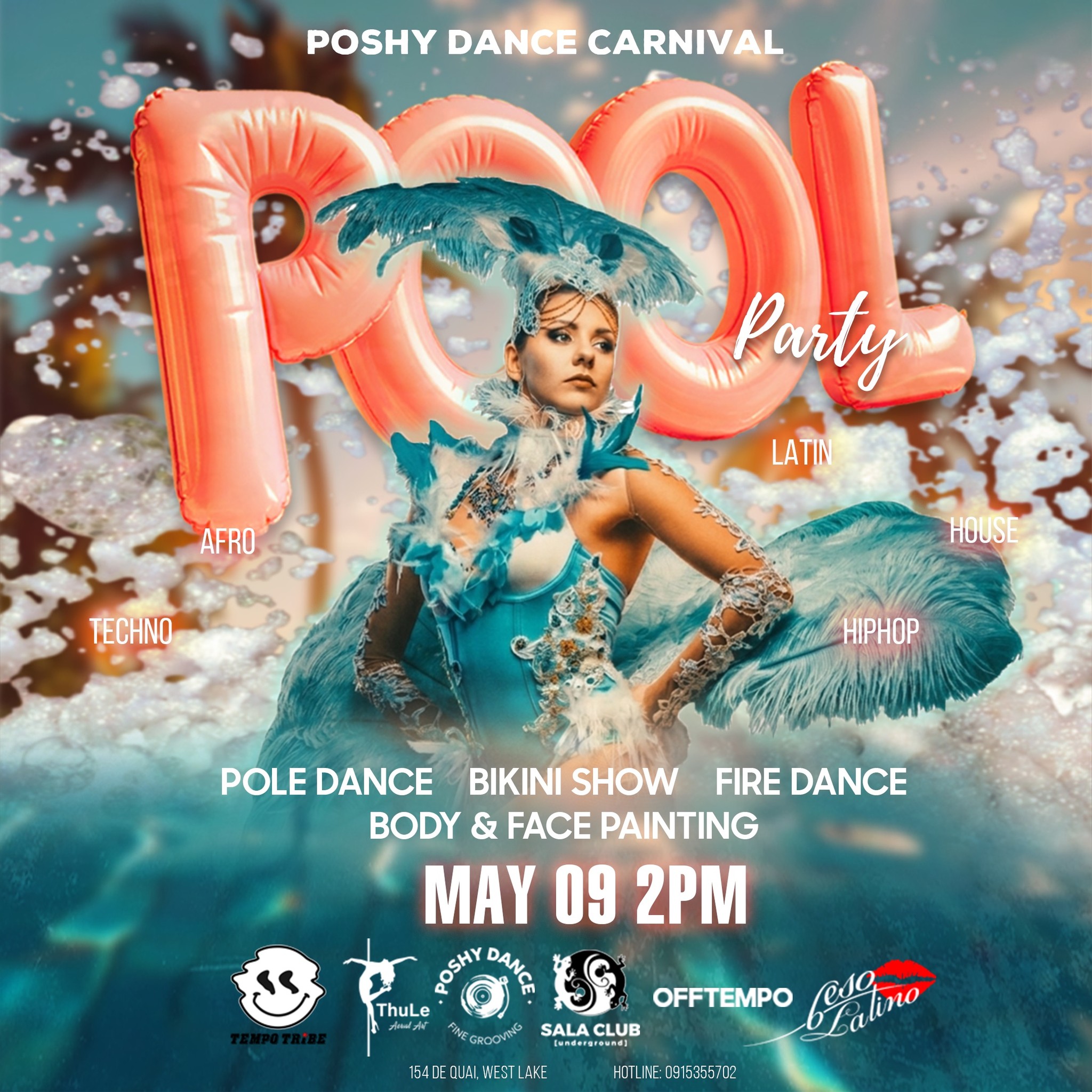 🌊𝗣𝗢𝗦𝗛𝗬 𝗗𝗔𝗡𝗖𝗘: 𝗖𝗔𝗥𝗡𝗜𝗩𝗔𝗟 𝗣𝗢𝗢𝗟 𝗣𝗔𝗥𝗧𝗬 𝗦𝗔𝗧 𝟬𝟵.𝟬𝟱.𝟮𝟲