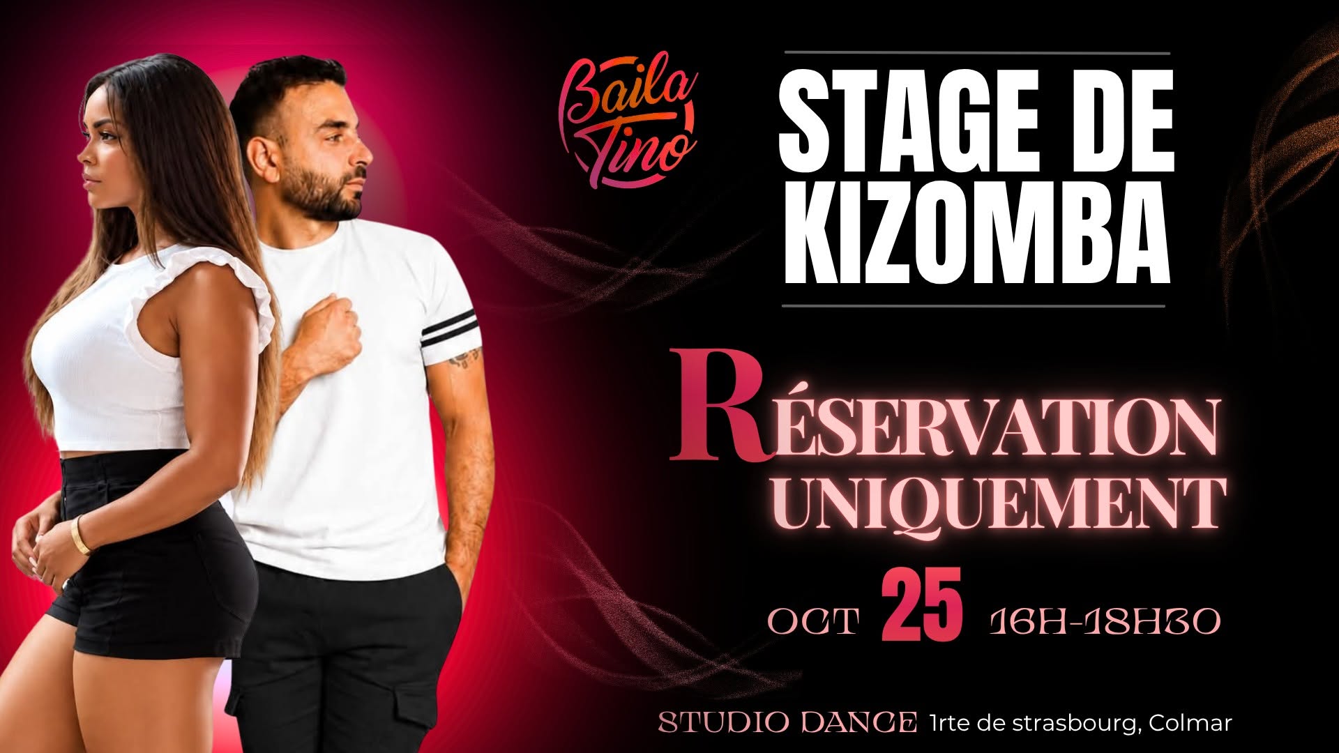 Stage de KIZOMBA sur réservation - Studio danse