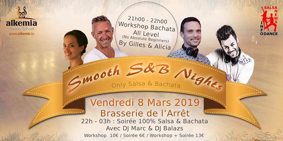 Smooth SB Nights @ Brasserie. 1 workshop & 2 Djs