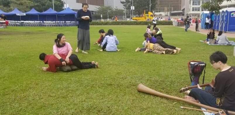 辛丑牛年初二路氹巴黎CI Jam接觸即興草地舞醬