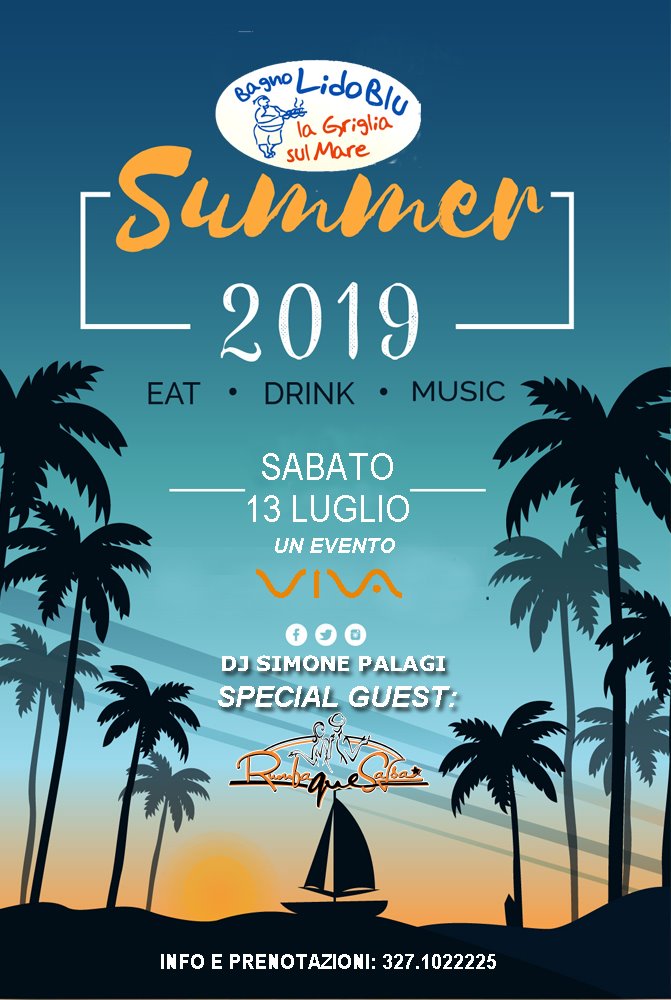 Al Ristorante Lido Blu, festa sul mare!