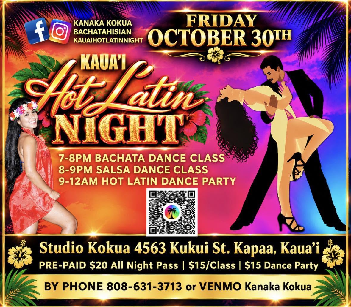 Kaua’i Hot Latin Night & Speed Dating