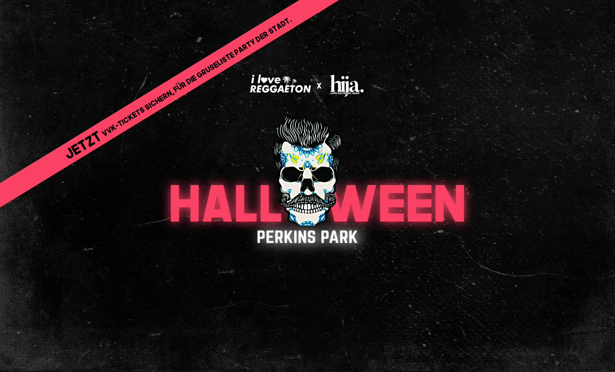 HALLOWEEN AT PERKINS PARK - STUTTGART - I LOVE REGGAETON