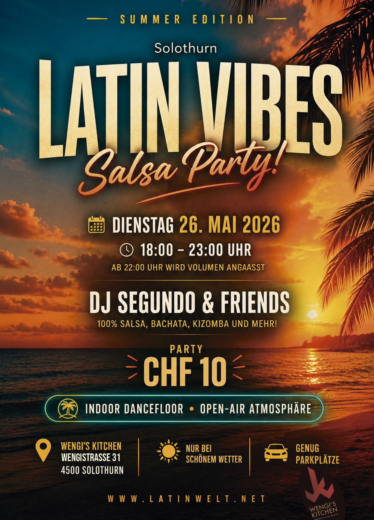 Latin Vibes Salsa Party - Sommer Edition!