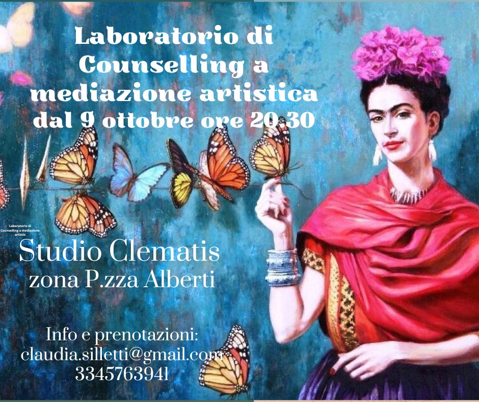 Laboratorio di counselling a mediazione artistica-Presentazione gratuita su prenotazione