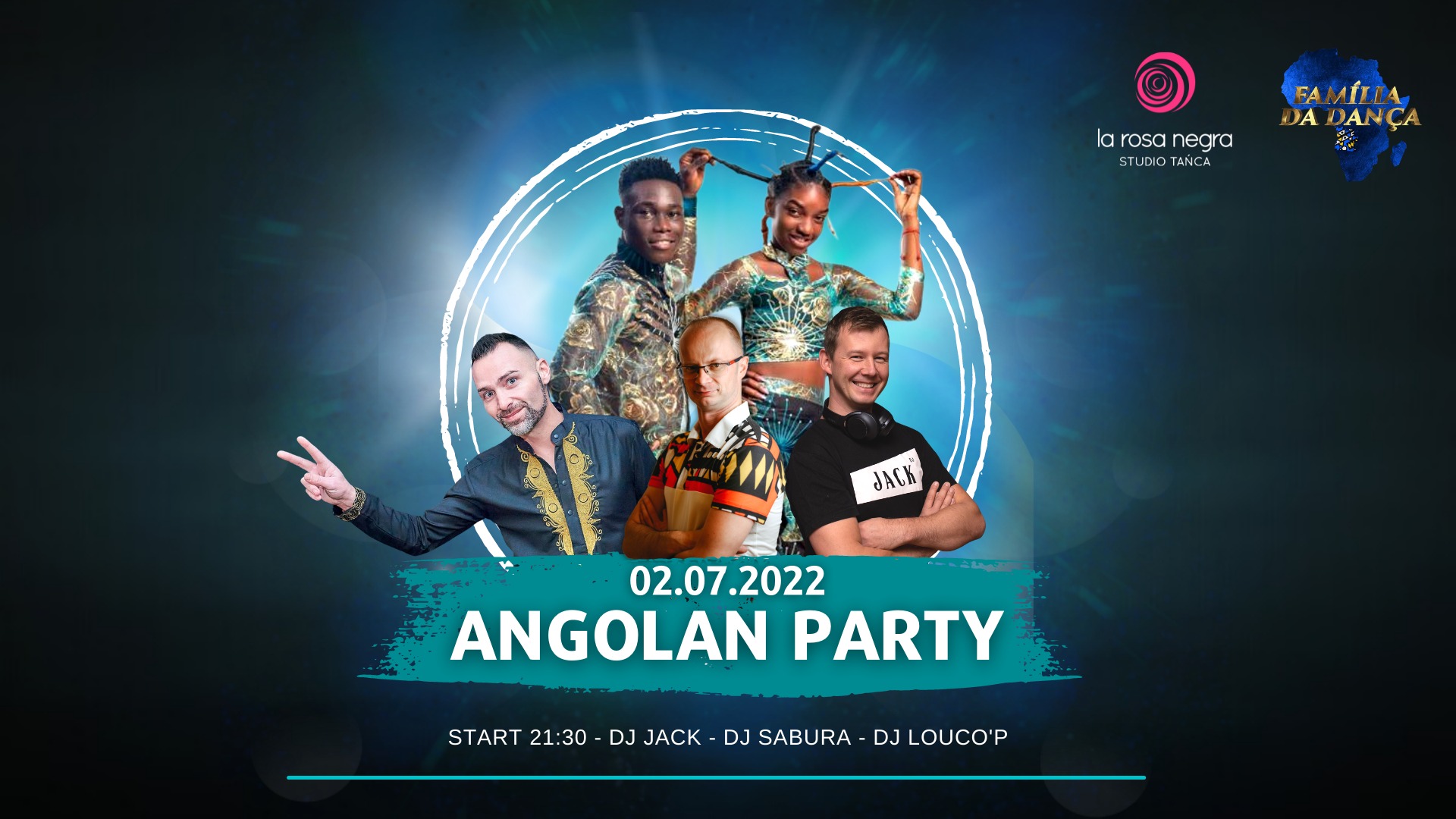 Angolan Party w La Rosa Negra