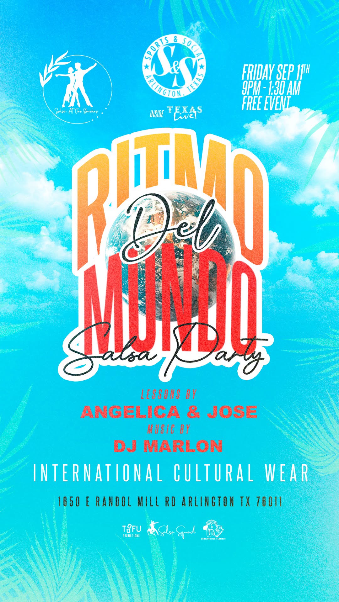 RITMO DEL MUNDO SALSA PARTY at Texas Live