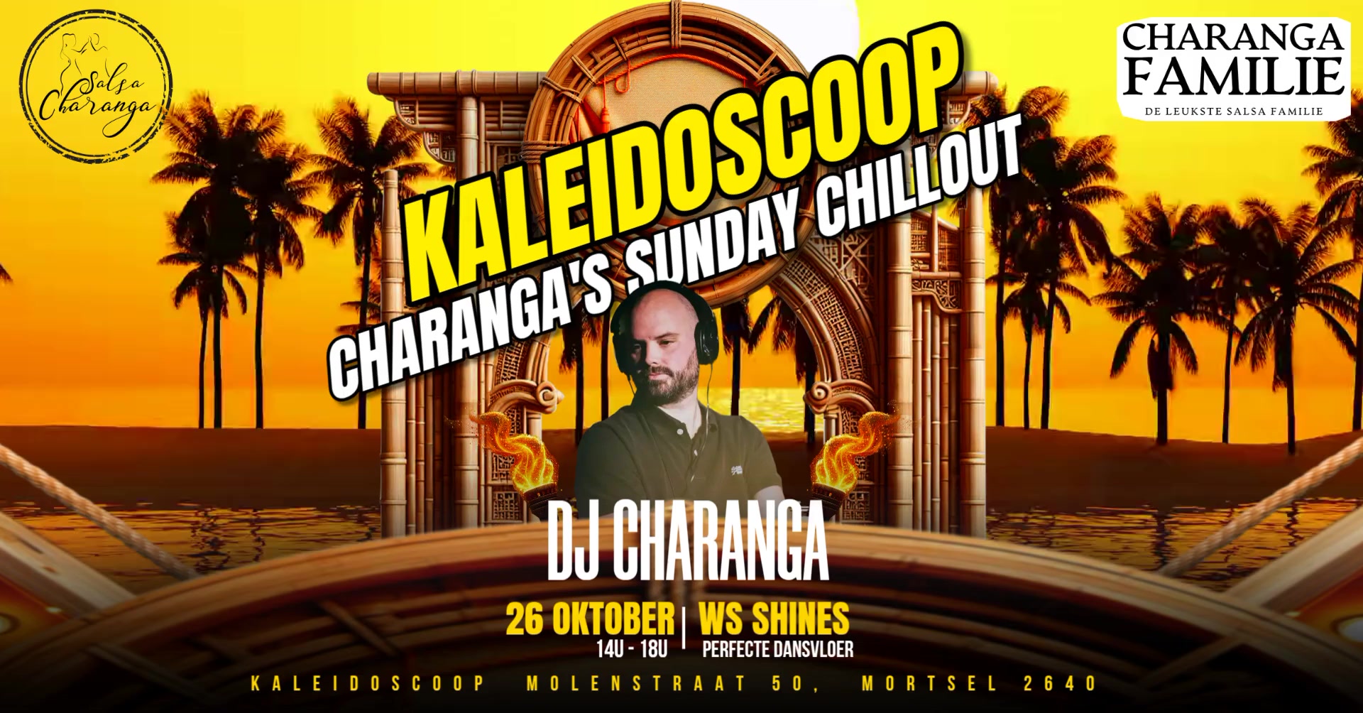 Salsa Matinee Kaleidoscoop - DJ Charanga