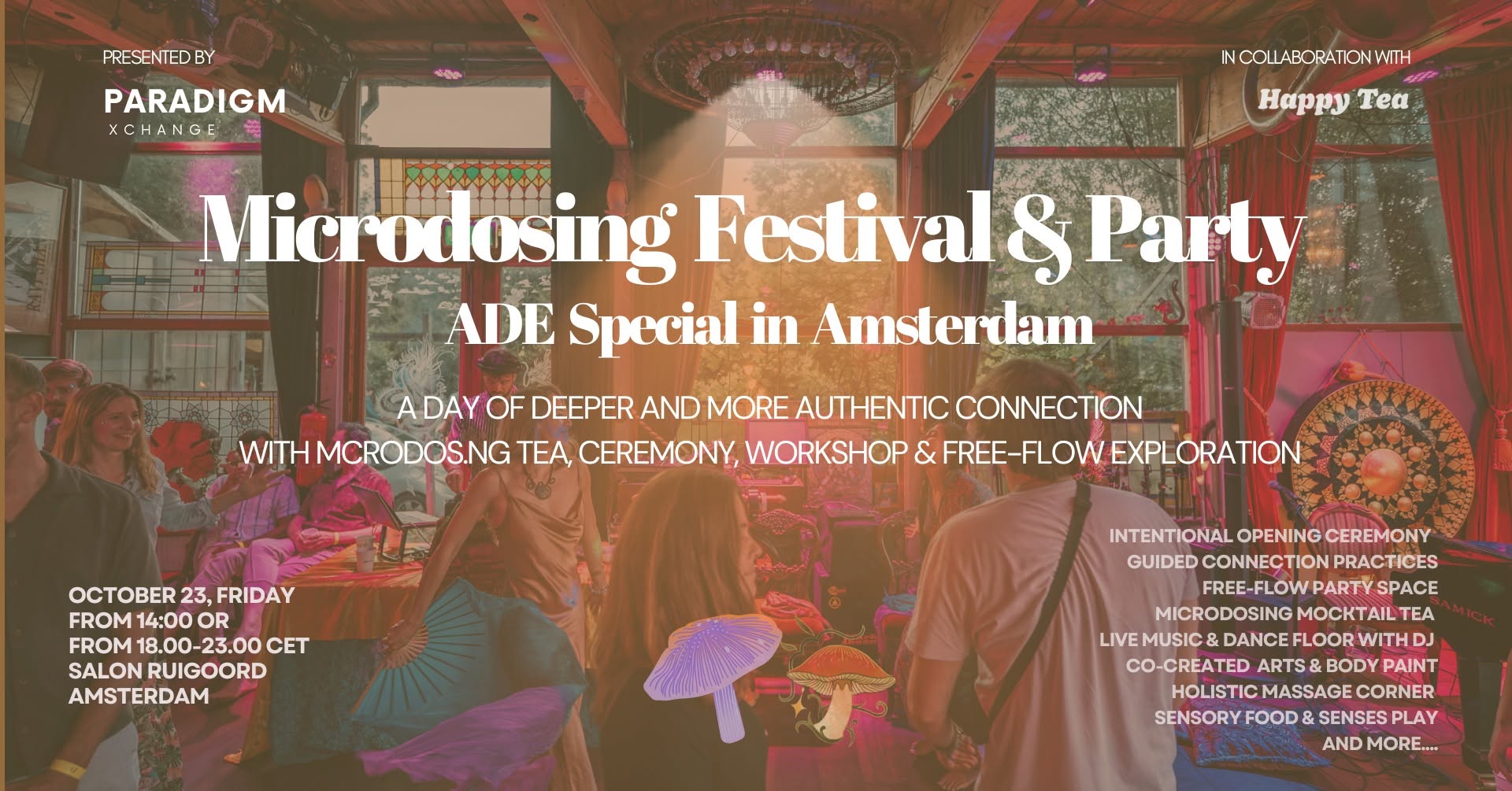 Microdosing Festival & Party - Amsterdam ADE Week Special