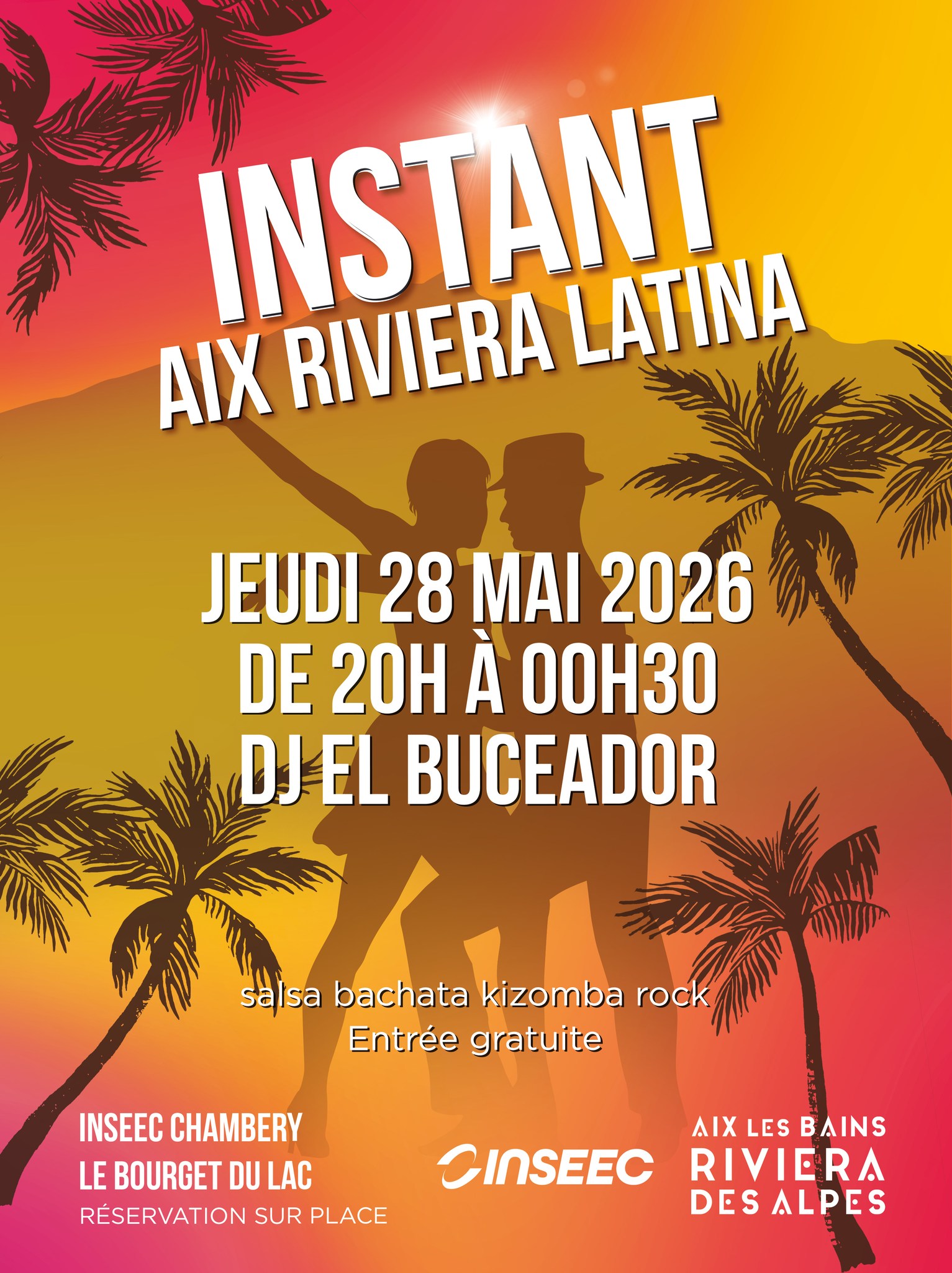 Instant Aix Riveira Latina à l'INSEEC (Bourget-du-lac)