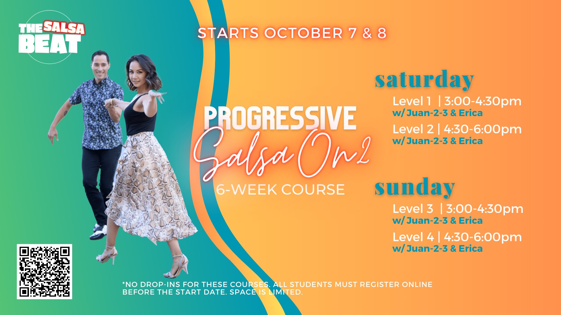 Progressive Salsa On2 6-Week Course