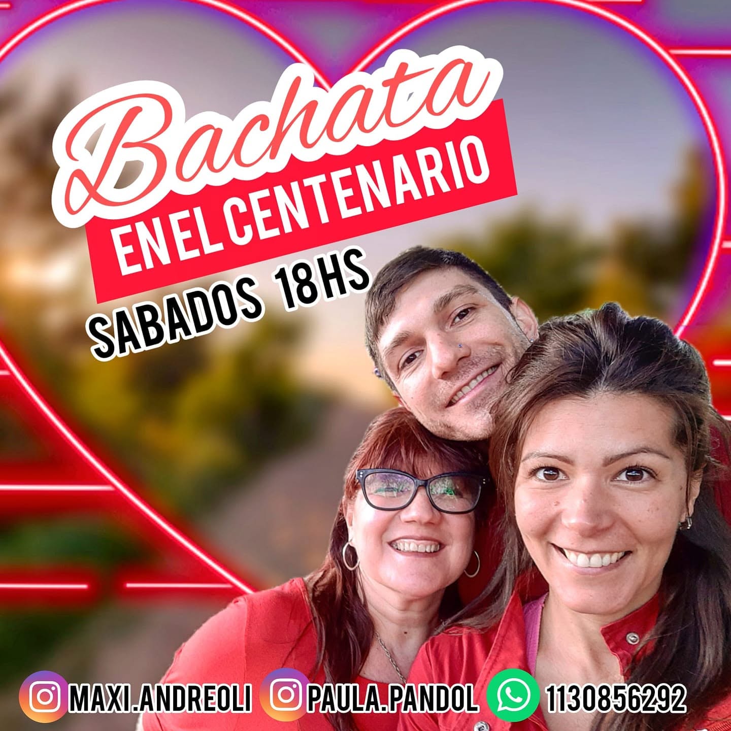 Clases de Bachata al Aire libre