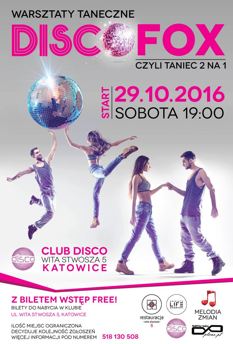 Warsztaty taneczne - DiscoFox