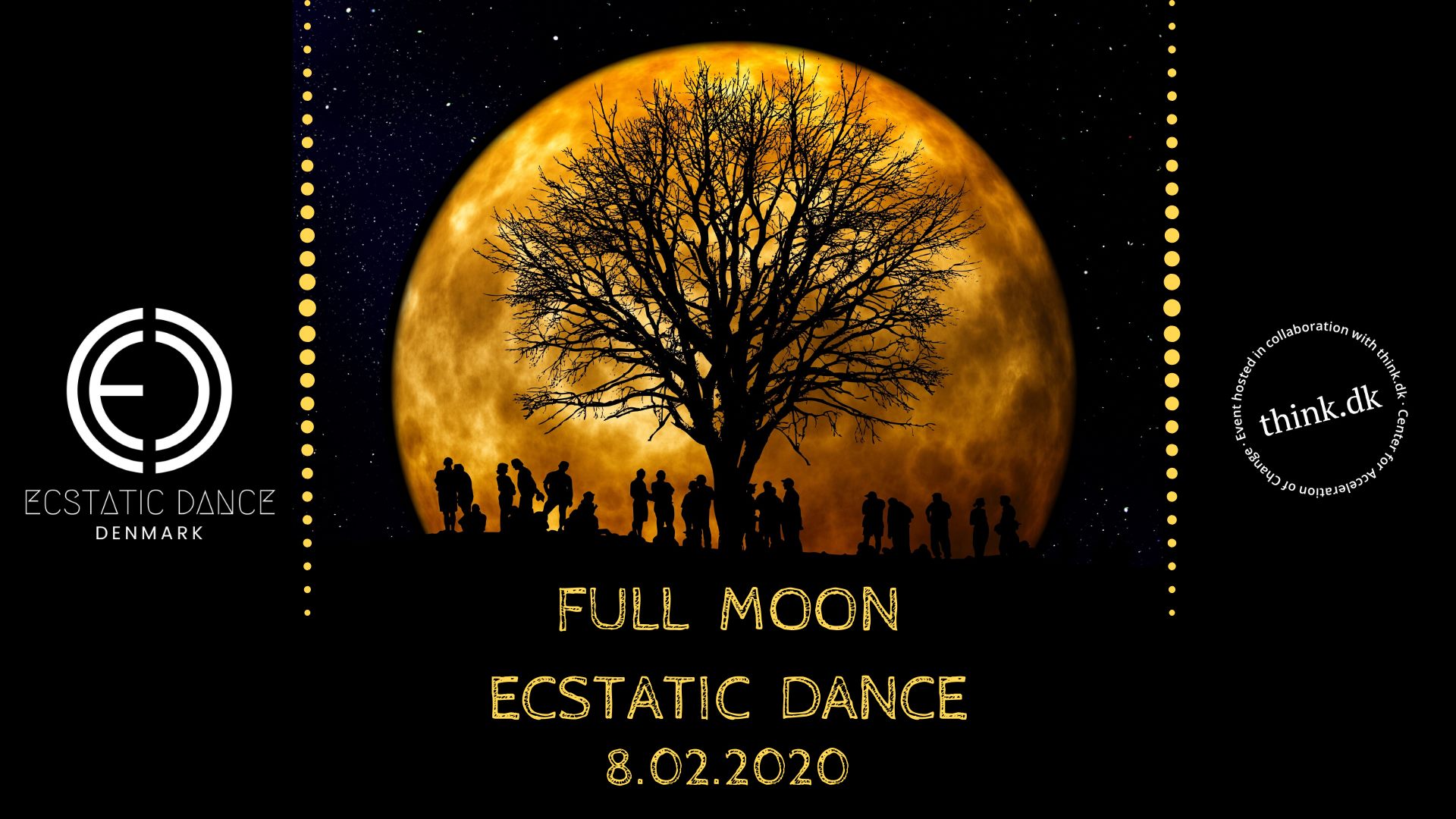 Full Moon Ecstatic Dance ∎ Embracing power ∎ Saturday ∎ 8.2.2020