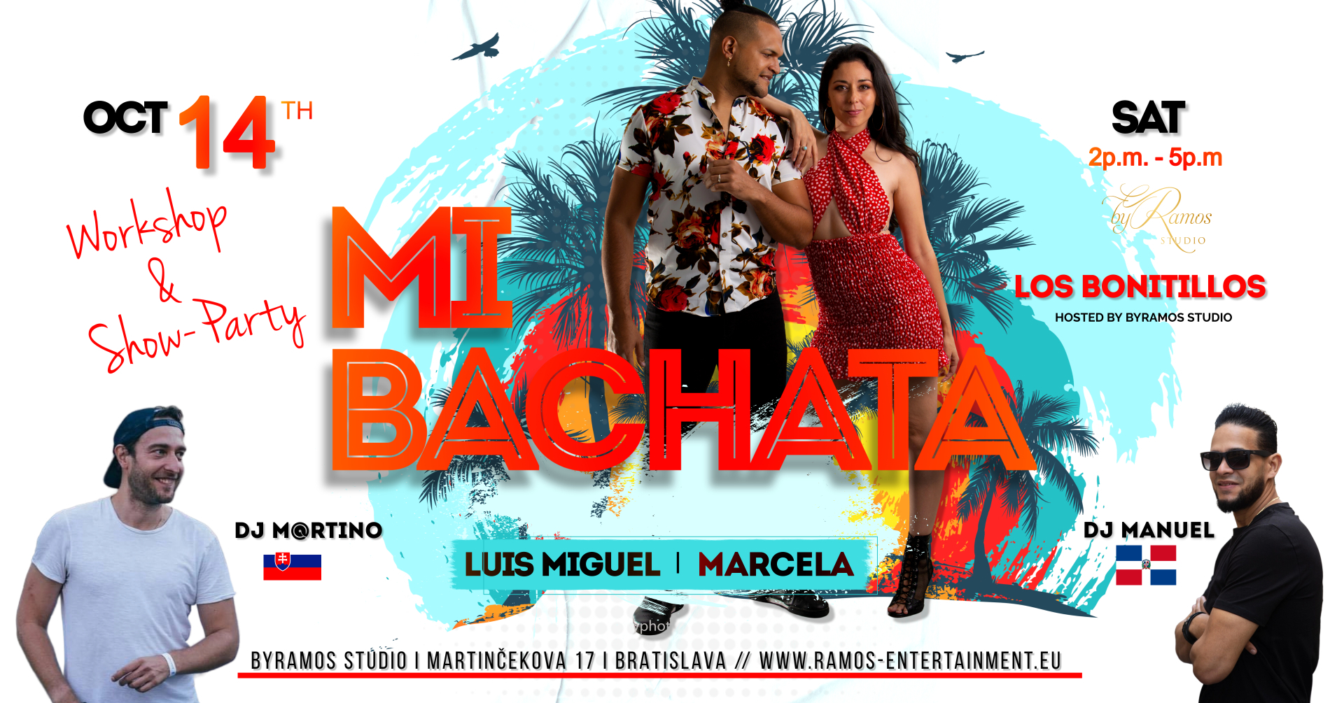 Dominican Bachata Workshops & Bachata Party!