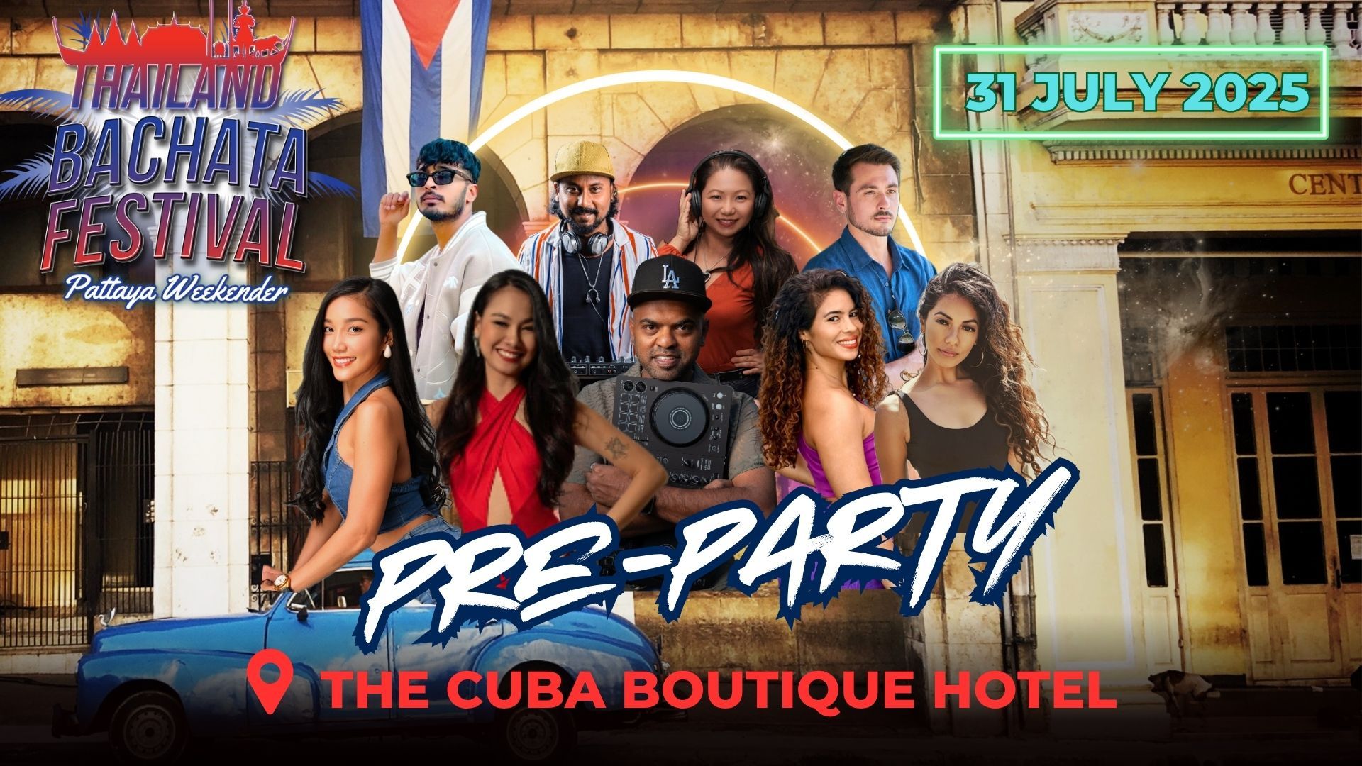 PRE-PARTY Thailand Bachata Festival 2025