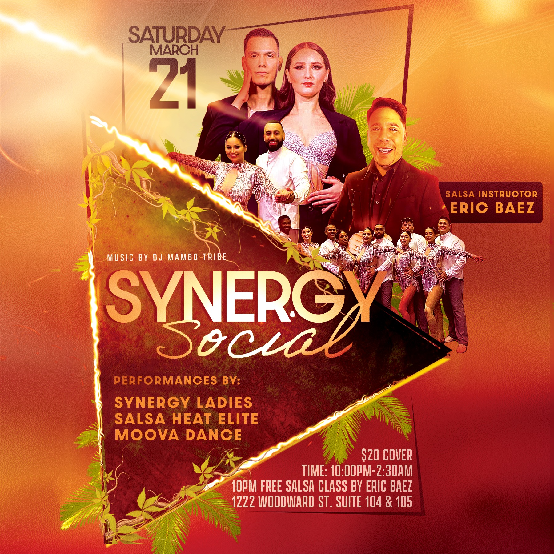 Synergy Social - Feat. SALSA HEAT ELITE & MOOVA