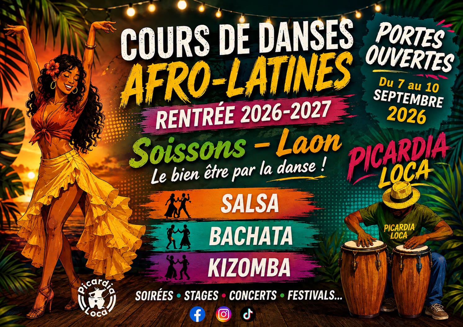 🔥 SALSA • BACHATA • KIZOMBA : LA RENTRÉE ARRIVE CHEZ PICARDIA LOCA ! ! ❤️
