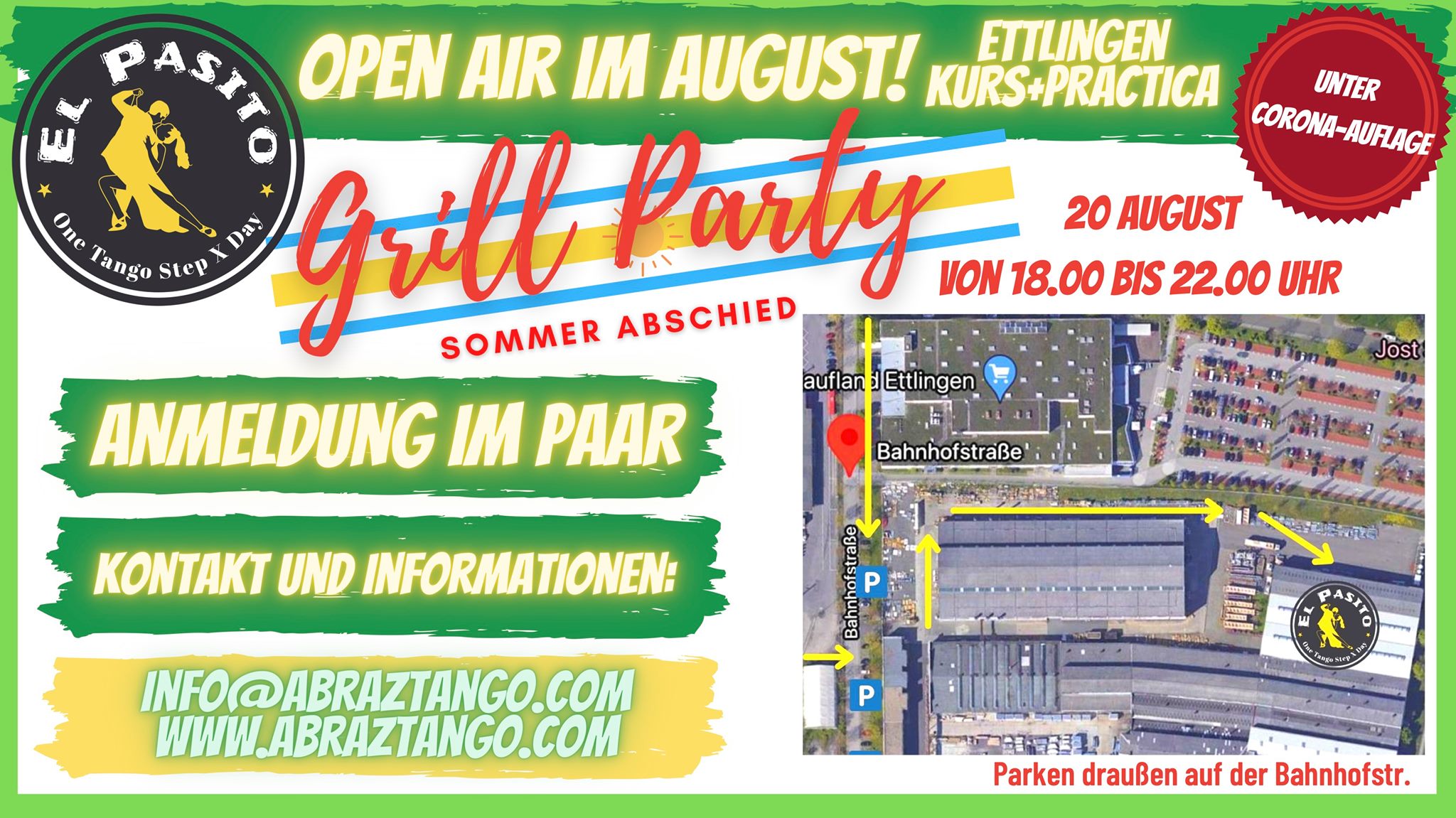 EL PASITO-Open Air im August Grill PARTY