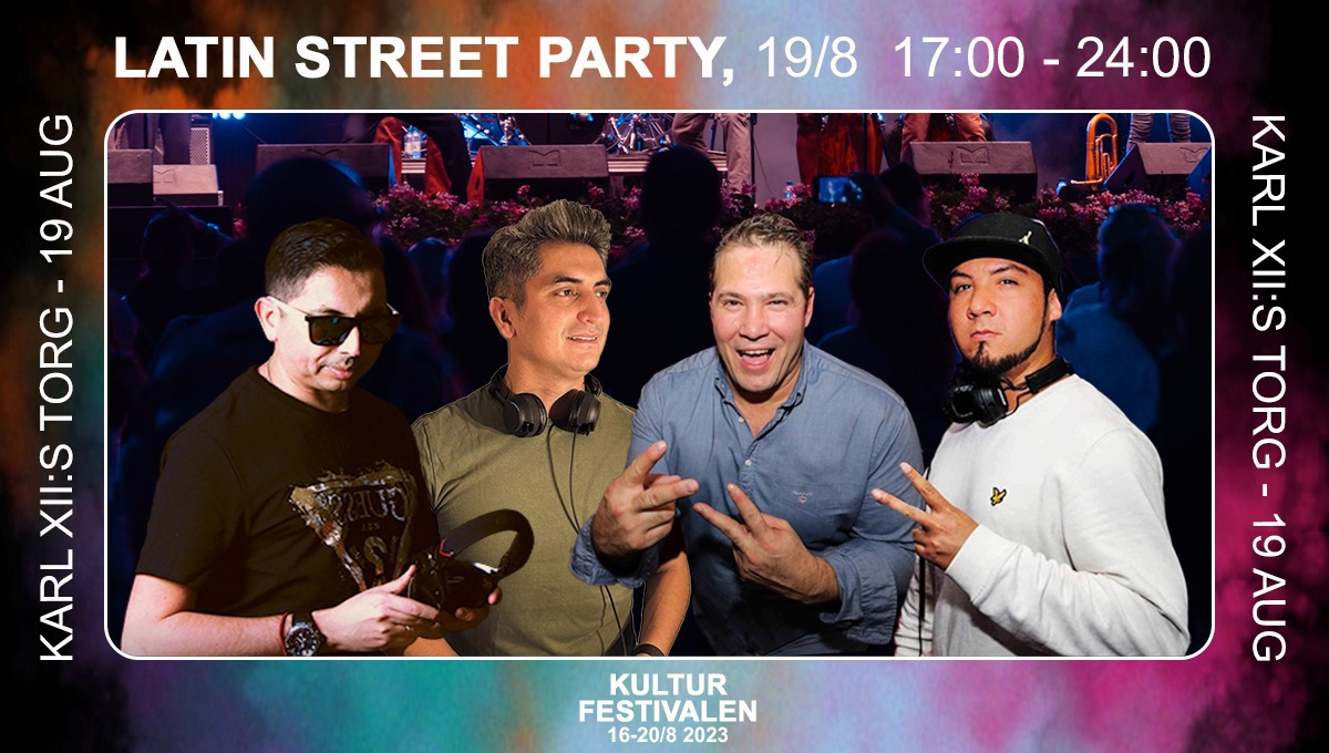 Latin Street Party FRI ENTRÉ Kulturfestival
