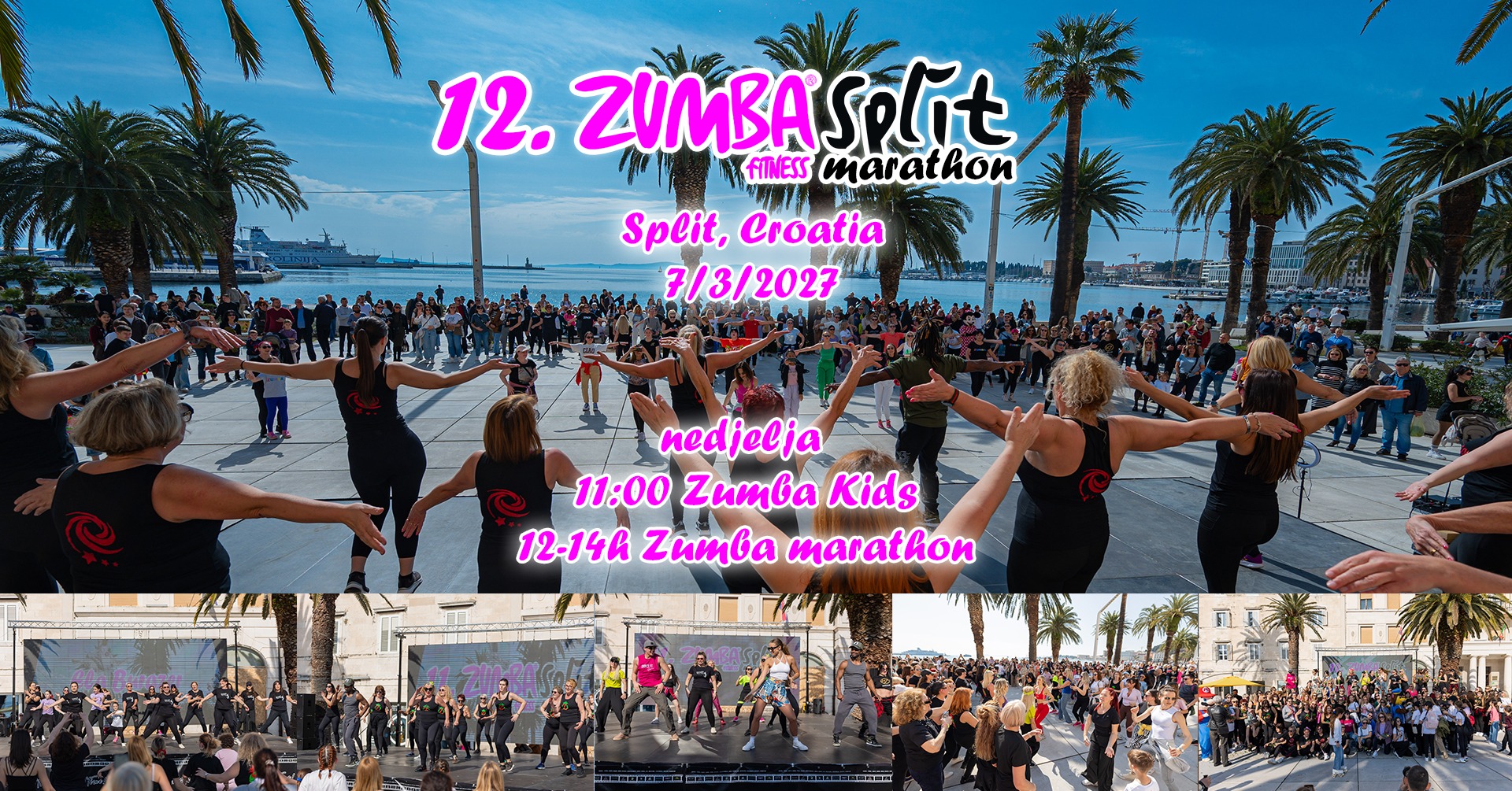 12. Zumba Split Marathon i besplatni treninzi za žene
